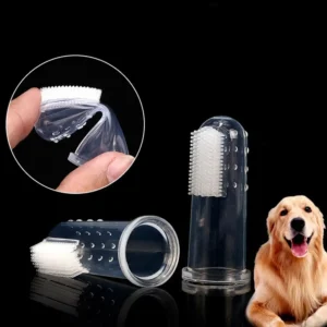 Pet Finger Toothbrush Super Soft Dog Cat Cleaning Toothbrush Teeth Prevent Bad Remove Tartar Breath Care Stomatitis Supplie E1R7